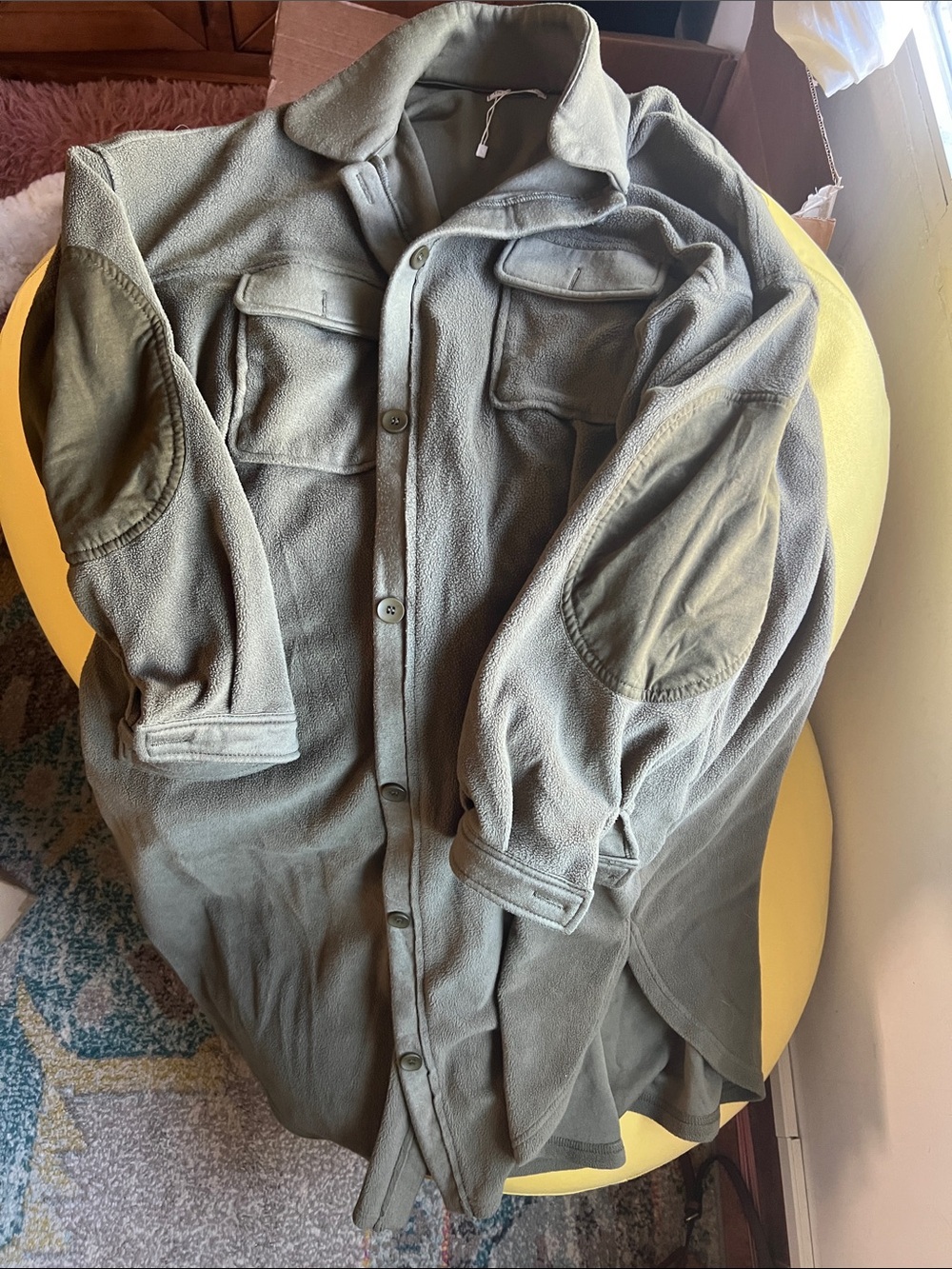 Olive Green Military Field Jacket – Unbranded